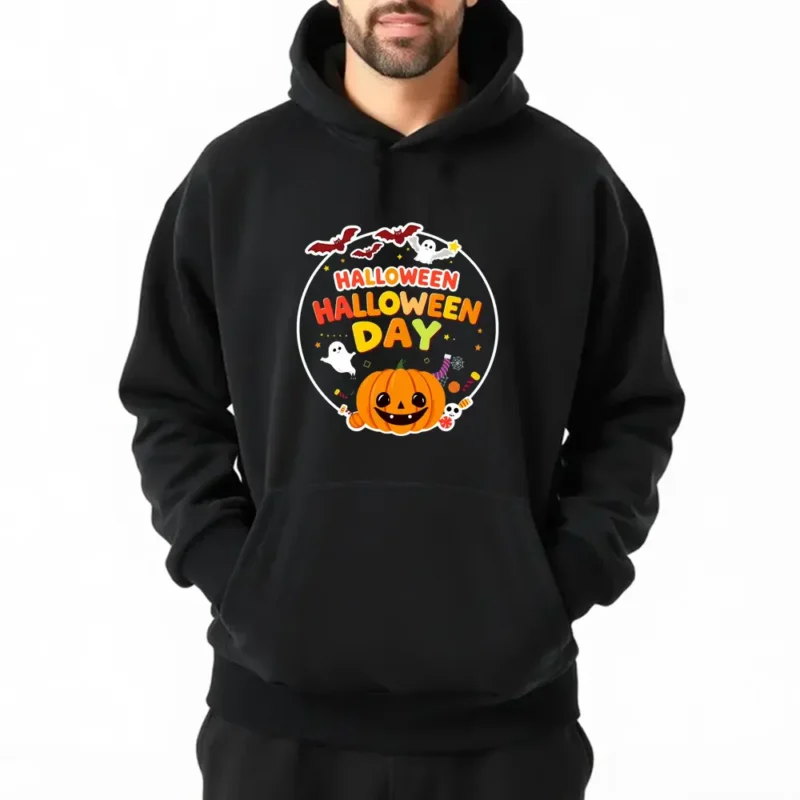 Light-Up Jack-o-Lantern For Porch Decor Hoodie