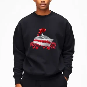 Love Lock With Names And Anniversary Date Sweatshirt